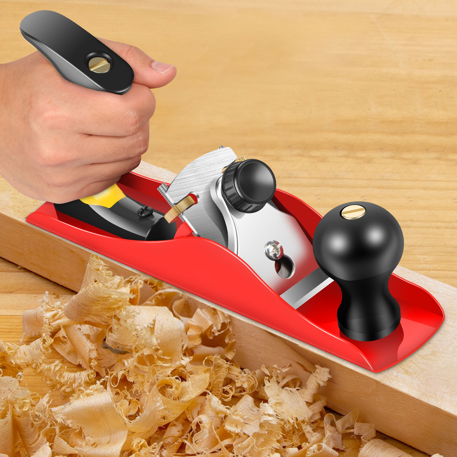 Model Kit Cutter - Houten handschaafset Handgereedschap Blokvliegtuig Snijkant voor