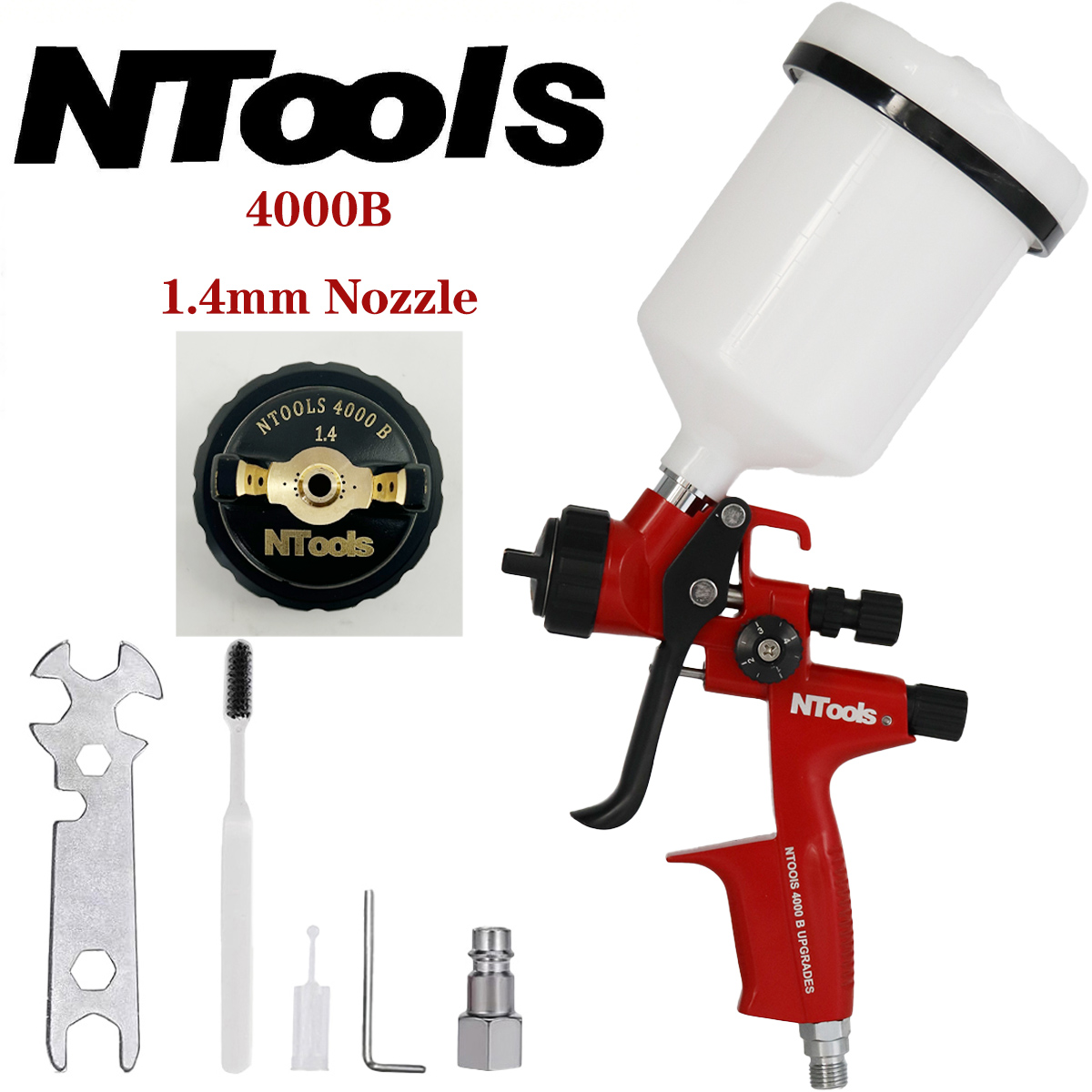 Spray Can Lacquer - NTOOLS 4000B 1.3 en 1.4 caliber