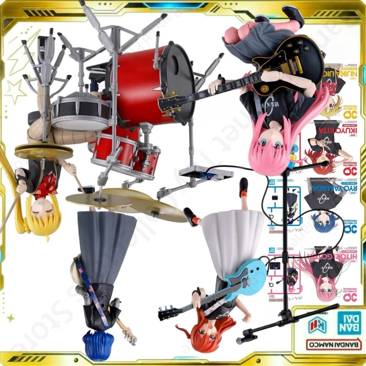 Model Kit Ryo Yamada - Bandai Action Origineel Model Anime Bocchi