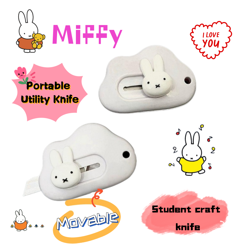 Model Kit Cutter - Miffy konijn kunstmes creatieve persoonlijkheid ins