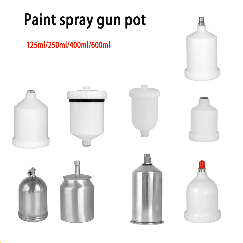 Spray Can Lacquer - 125/400/250/600/1000ml spuitpistool pot, spuitbus, plastic spuitpistool