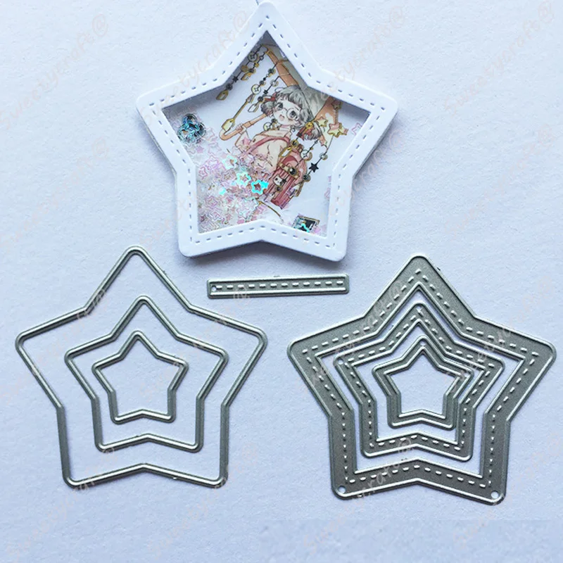 Model Kit Cutter - Star Shaker Frame nieuwe stansmessen 2025,