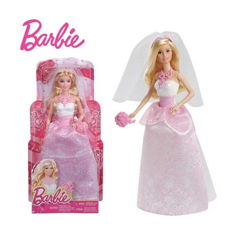 Mattel Toy Barbie - Originele Mattel Barbie Bruidspop, prinsessenpop voor
