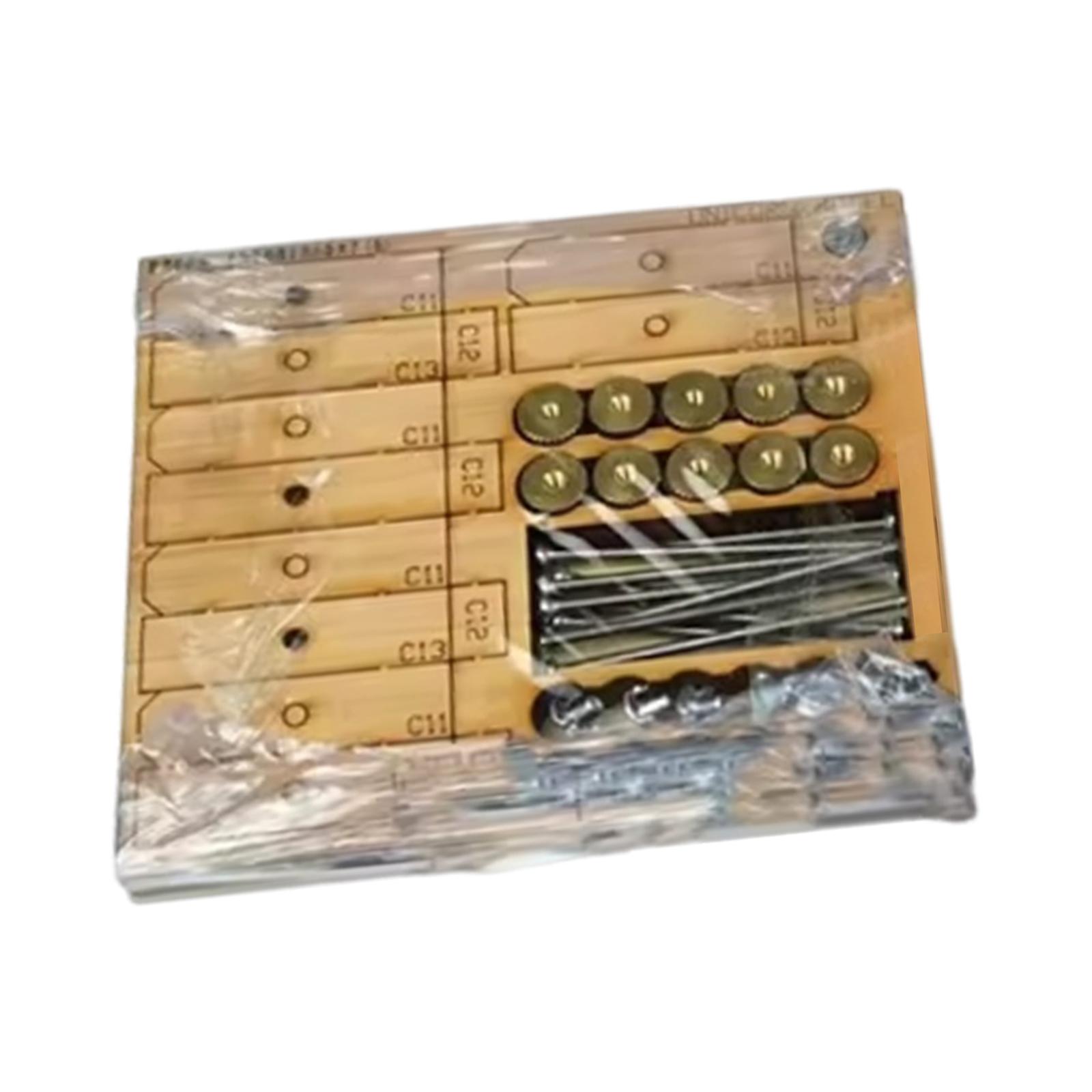 Model Kit Tools - Klemmen voor scheepsmodelrompplanken Praktische houten schroefklemmen