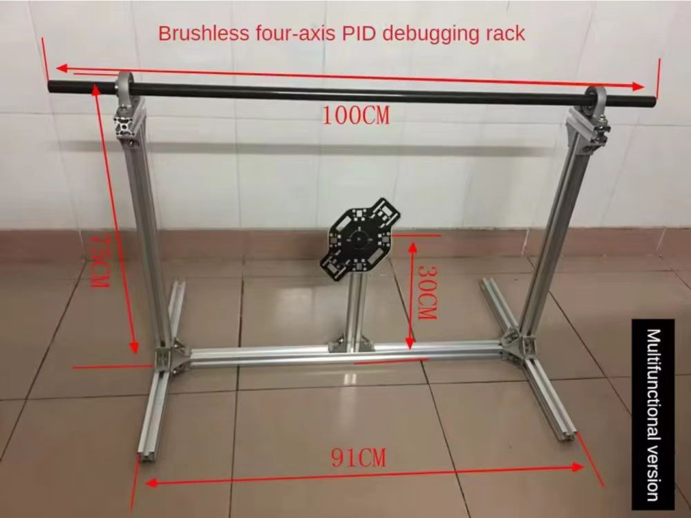Model Kit Frame - 1m Grote 4-Axis Modelvliegtuig Universele Gimbal