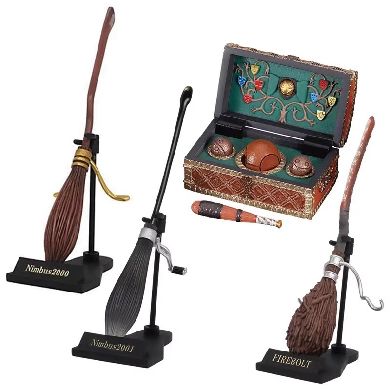 Model Kit Harry Potter - TOMY Echte 4-delige Gashapon Harry Potter-speelgoed