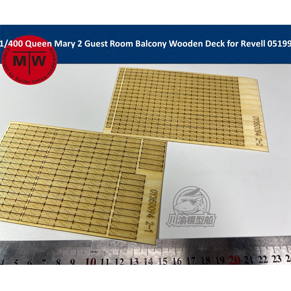 Model Kit Revell - 1/400 Schaal Queen Mary 2 Kamer