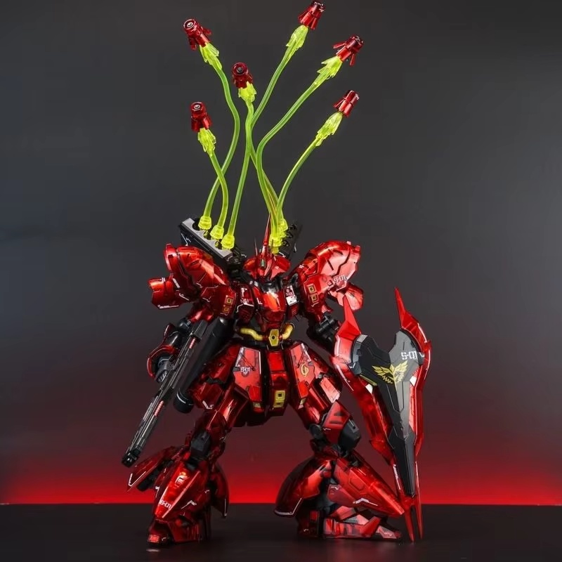 Model Kit Pg - STAR Sazabi Electroplated Clear Color RG