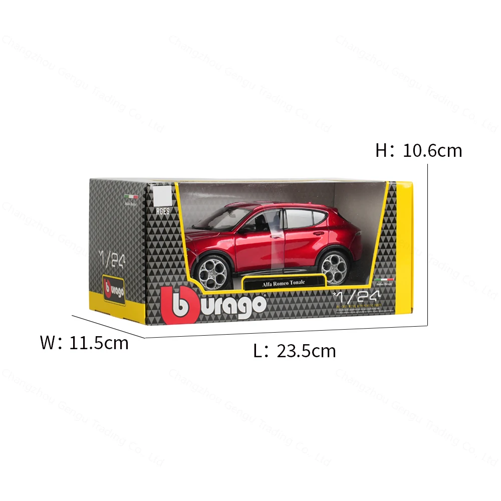 Wieldoppen Bburago 1:24 Alfa R - Model Kit Alfa Romeo recensie en prijs