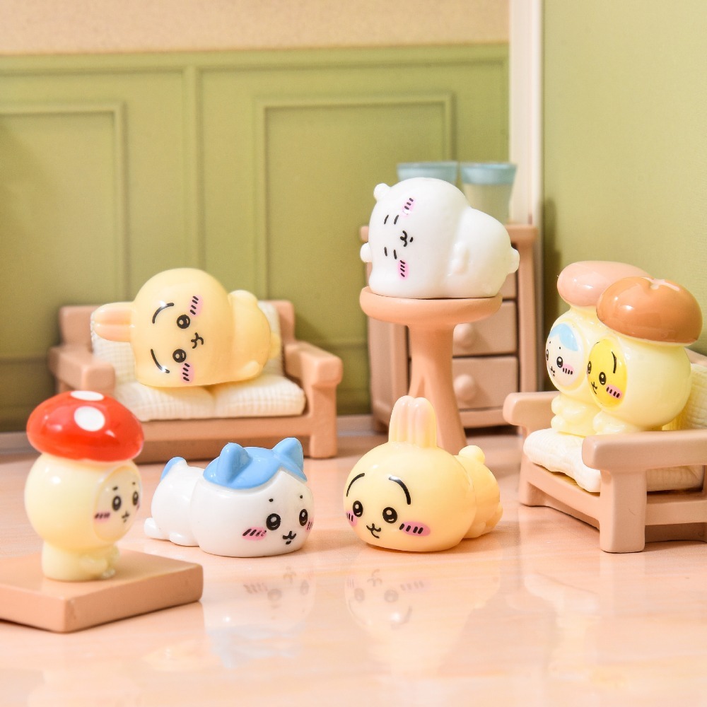 9PCS Kawaii Chiikawas-serie ha - Model Kit Resin recensie en prijs