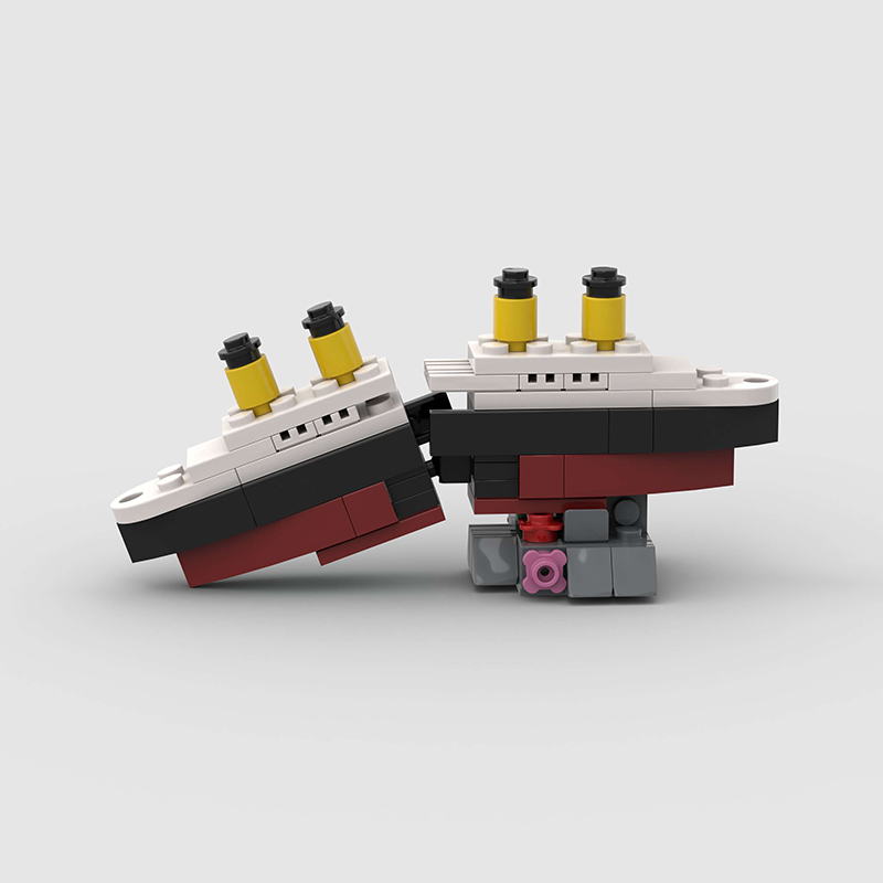 Mini RMS Titanic Sank Ship Mod - Model Kit Lucario recensie en prijs