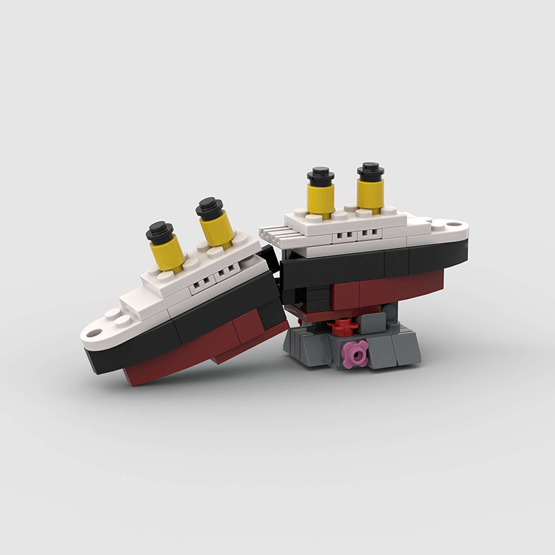 Mini RMS Titanic Sank Ship Mod - Model Kit Lucario recensie en prijs