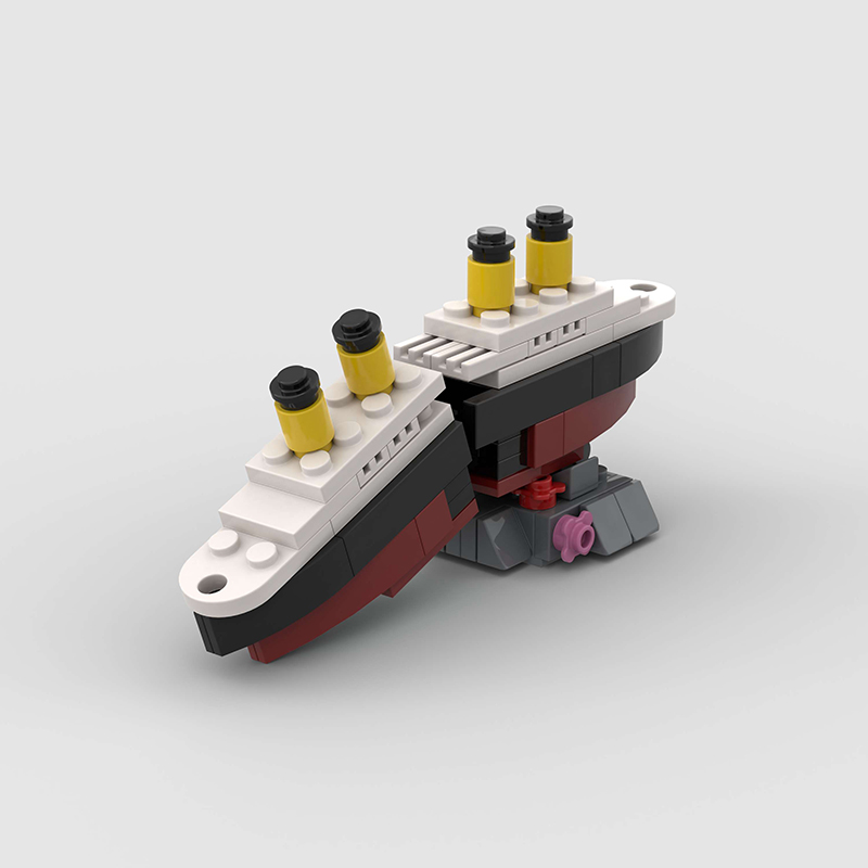 Mini RMS Titanic Sank Ship Mod - Model Kit Lucario recensie en prijs