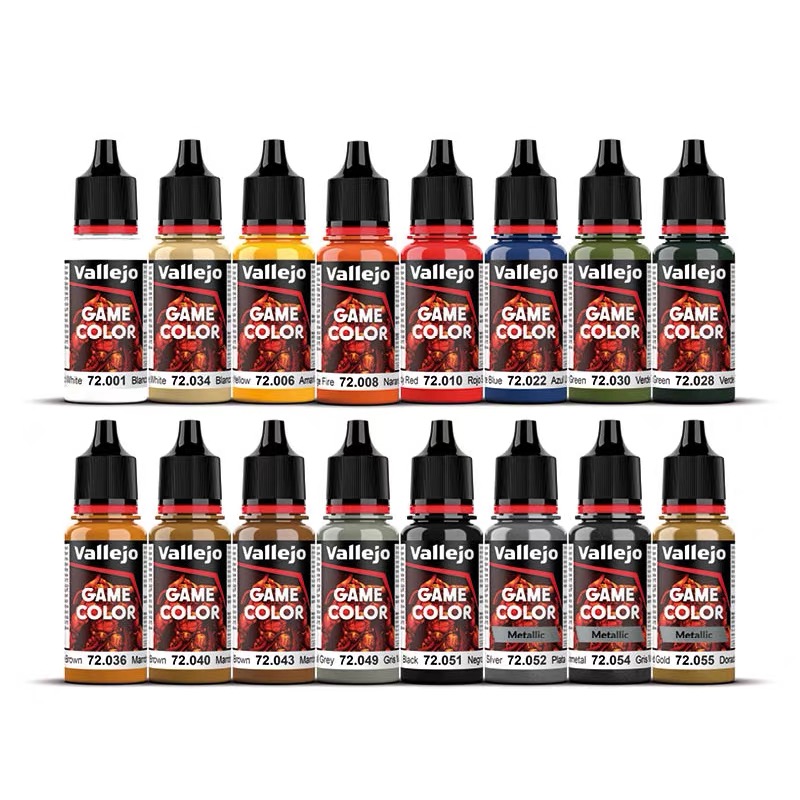 Vallejo 18ml acrylverf GAME CO - Tamiya Model Paint Set recensie en prijs