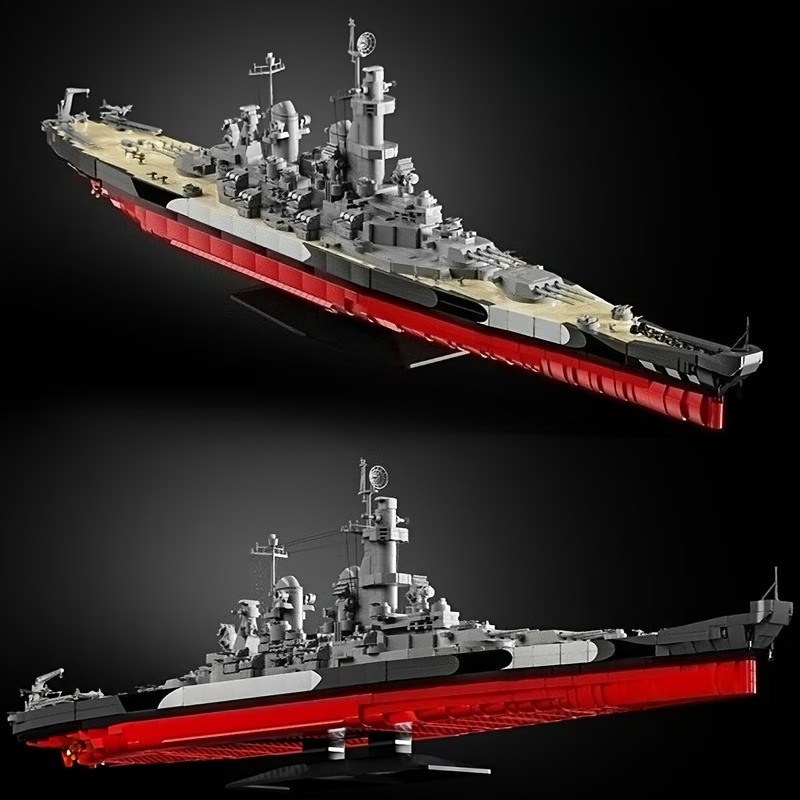 Grote schaal slagschip bouwste - Model Kit Battleship recensie en prijs
