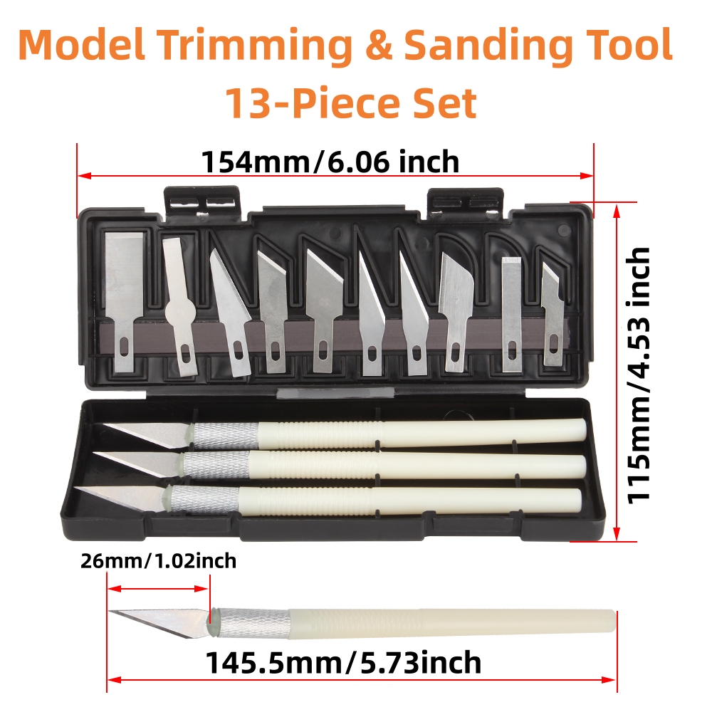 38 Stuks 3D Model Slijpgereeds - Model Kit Cutter recensie en prijs