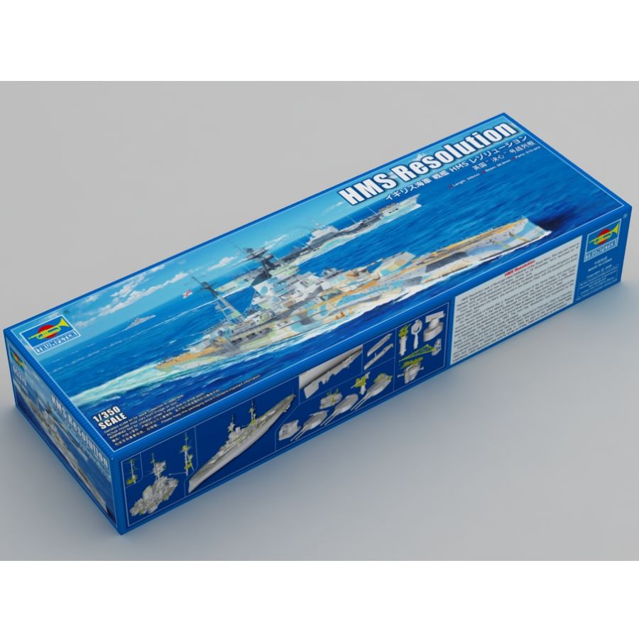 Trumpeter 05379 1/350 Schaal H - Model Kit Battleship recensie en prijs