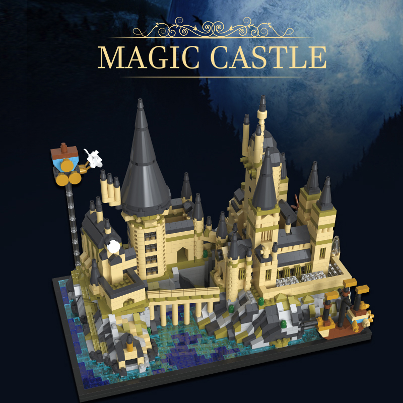 Middeleeuws Magisch Kasteel Ha - Model Kit Harry Potter recensie en prijs