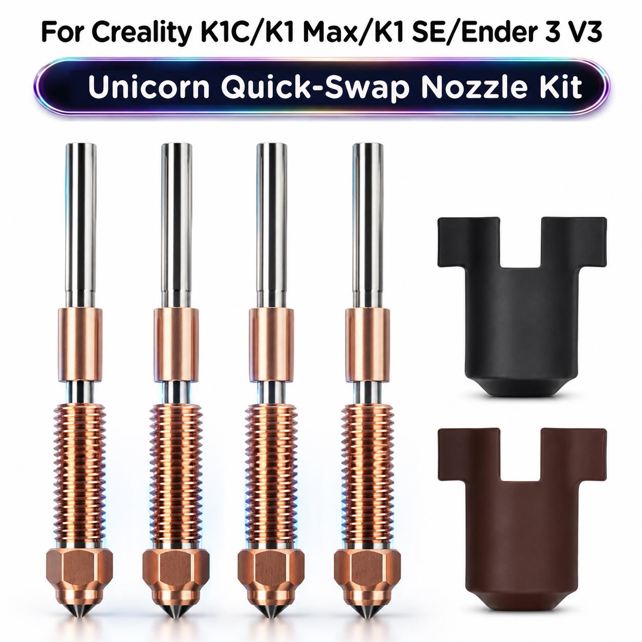 Nozzle voor Creality K1C K1 Ma - Model Kit Unicorn recensie en prijs