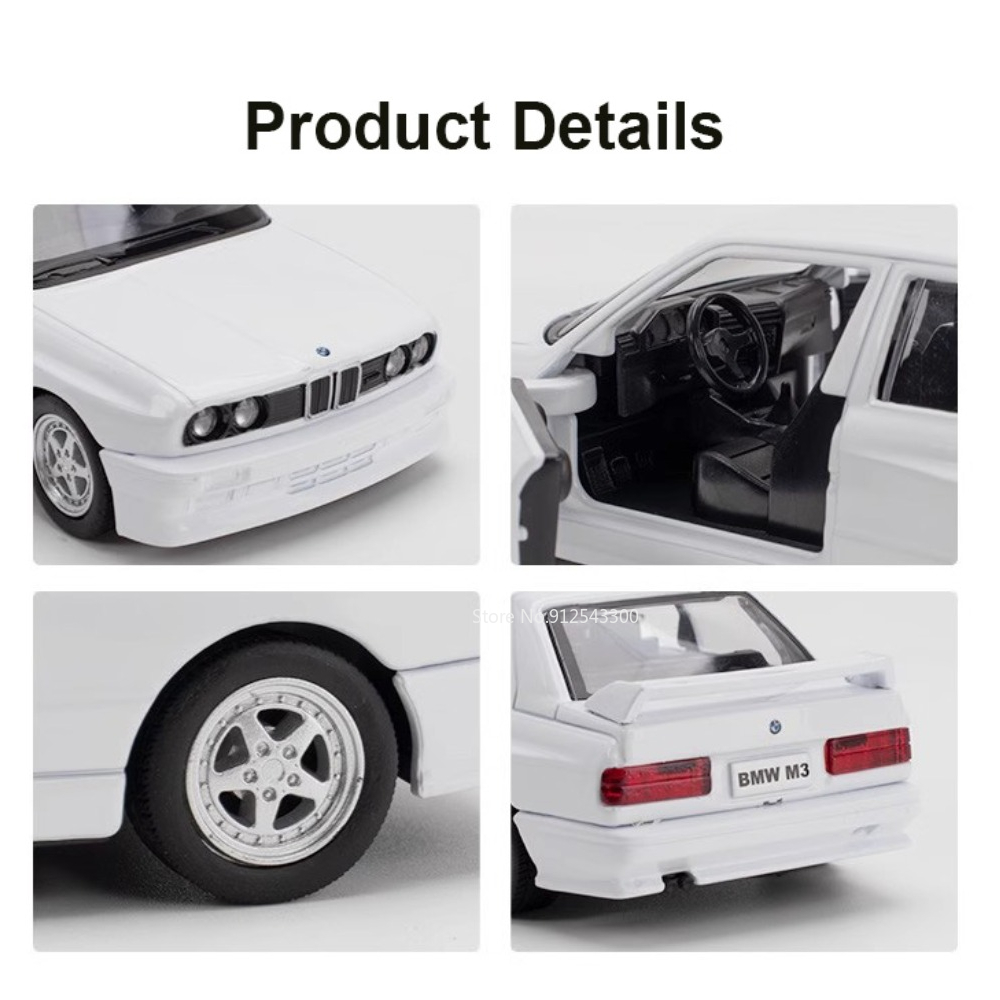 1/36 BMW M3 1987, legering spe - Model Kit Alfa Romeo recensie en prijs