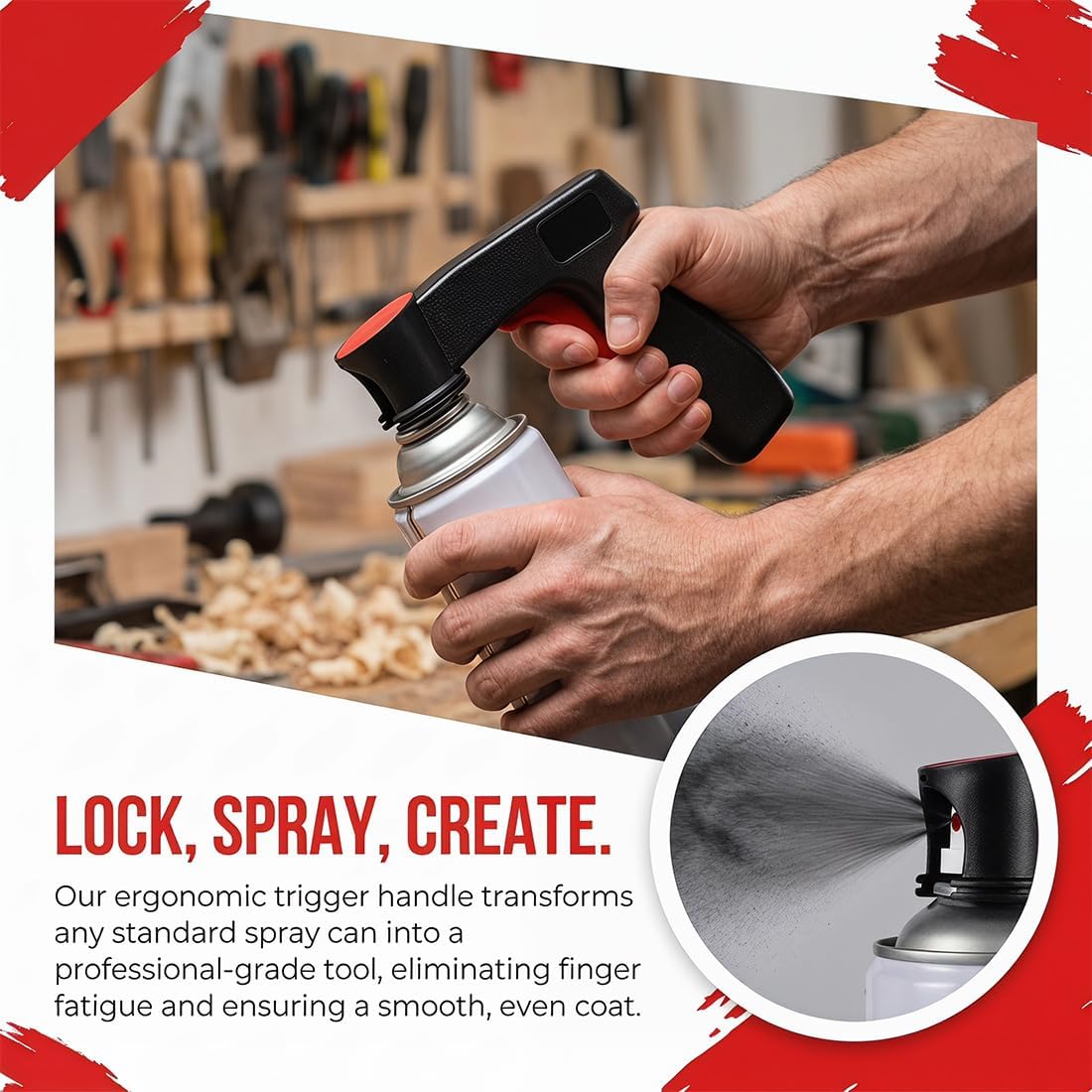 1-20 stuks spuitbus pistoolhan - Spray Can Lacquer recensie en prijs