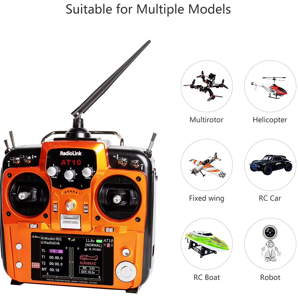 RadioLink AT10 II 2.4G 10CH RC - Tamiya Model Paint Set recensie en prijs