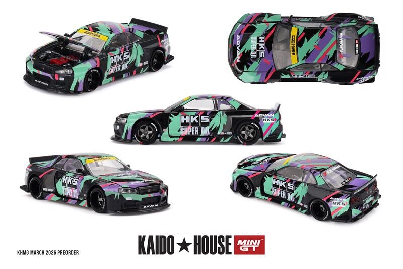 *PreSale* Kaido House x MINI G - Model Kit R34 recensie en prijs