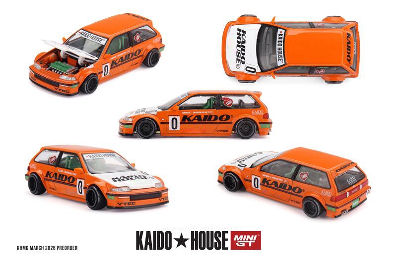 *PreSale* Kaido House x MINI G - Model Kit R34 recensie en prijs